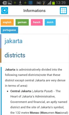 jakarta Map android App screenshot 2