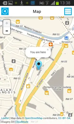 jakarta Map android App screenshot 5